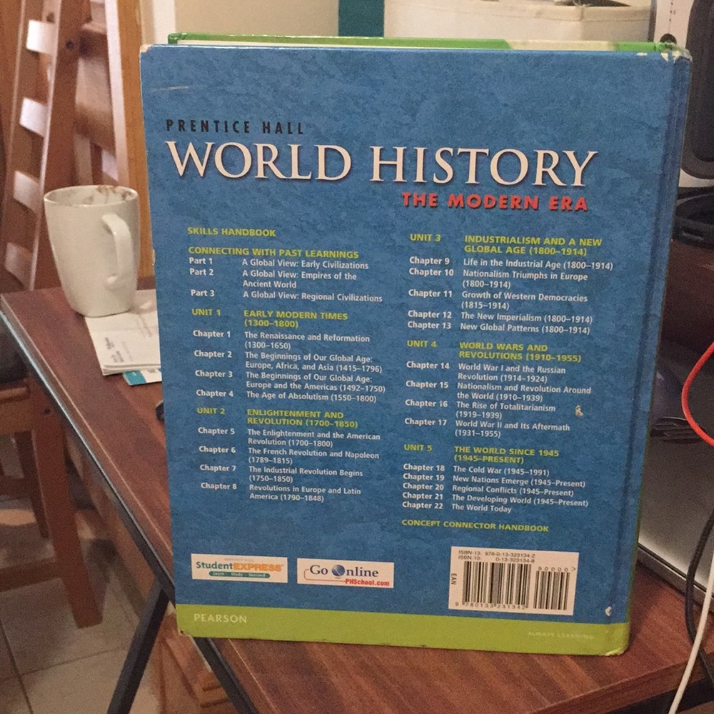 Prentice Hall World History Textbook - Picture 3 of 3